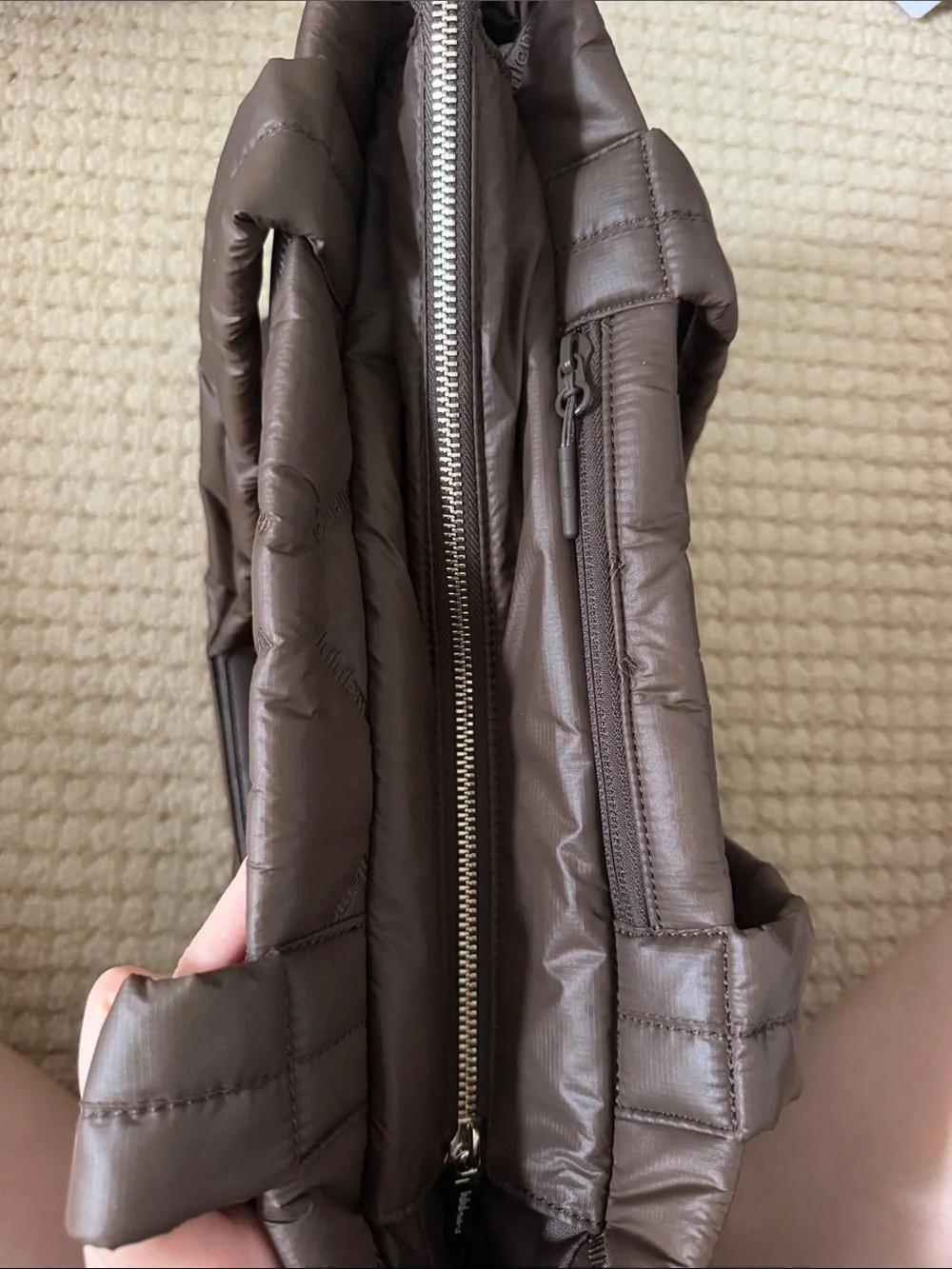 lululemon athletica Quilty Pleasures Tote Jacket - Brown
